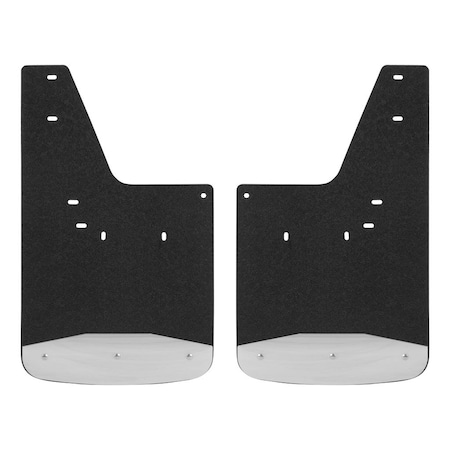 Luverne Truck Equipment 09-18 RAM 1500 - FRONT TEXTURED RUBBER MUD GUARDS 12IN x 20IN 250930